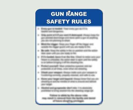 Range Safety Rules
