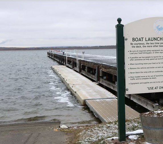 Sundance Boat Launch on Wabamun Lake